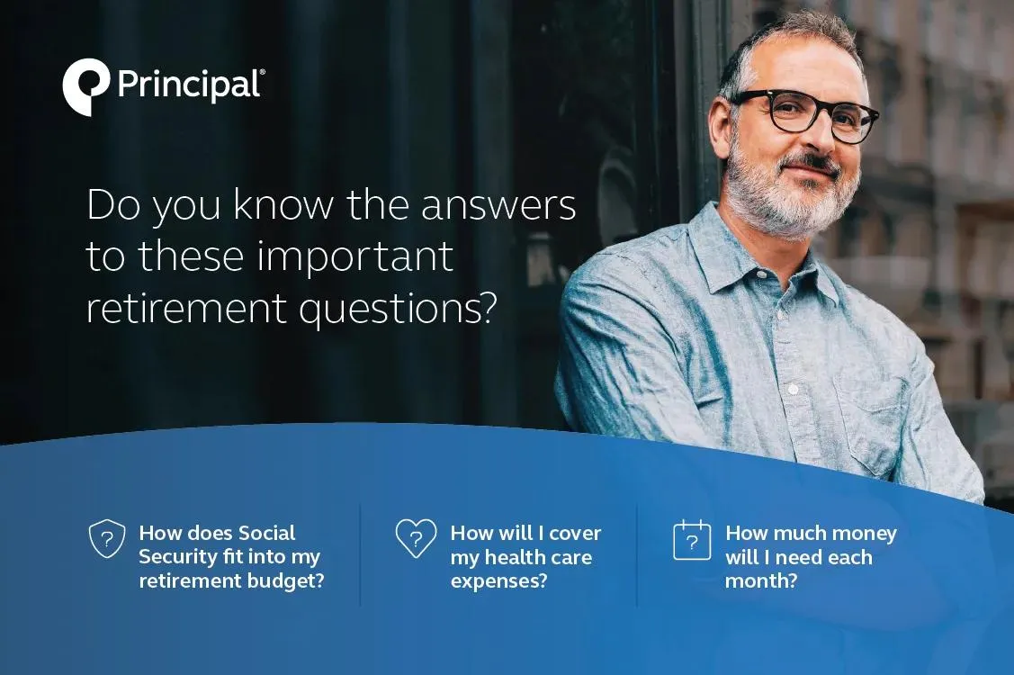 Sample postcard to help participants age 55+ prepare for the transition to retirement.
